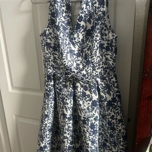 STYLEWE Blue and White Floral Dress